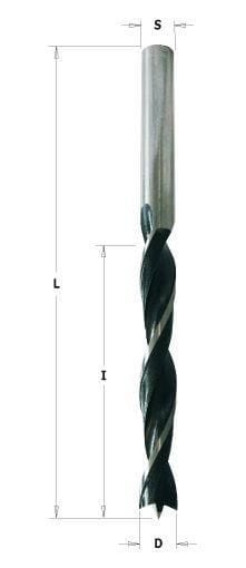 Wiertło NP HS D=20 I=130 L=200 S=10 RH (uchwyt cylindryczny)