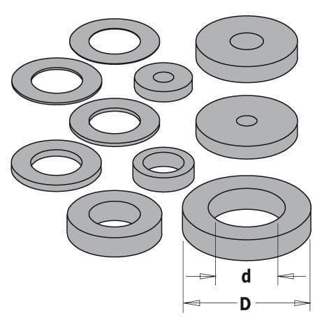 Tuleja T=0,3  d=8  D=14