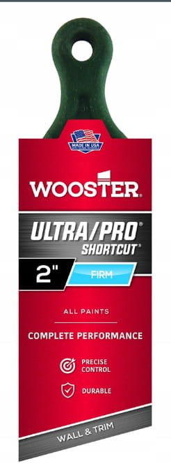 Mały pędzel do odcięć, z gumową rączką