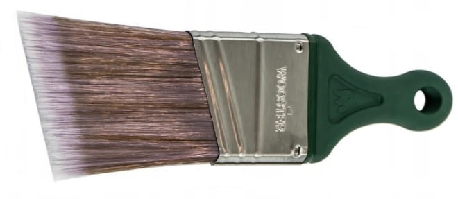 Mały pędzel do odcięć, z gumową rączką