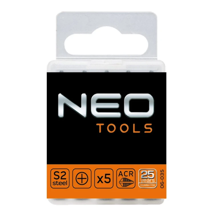 Końcówki wkrętakowe PH2x25mm, ACR, 5szt.