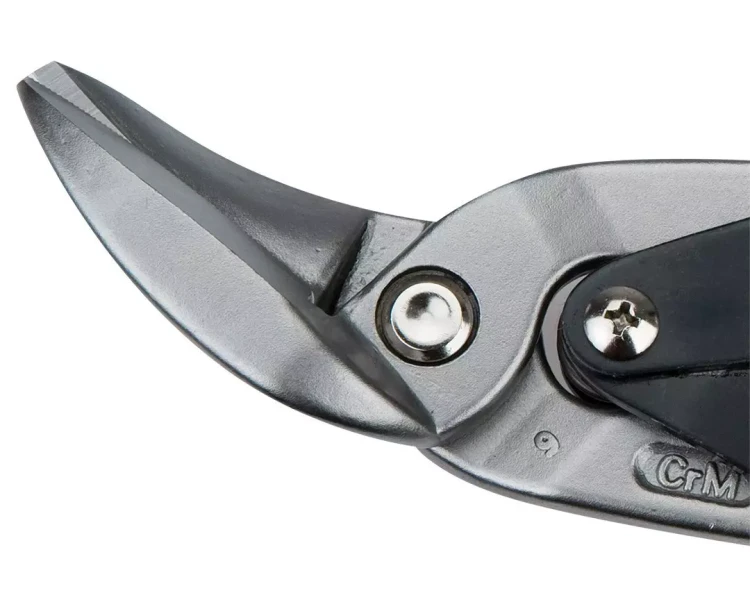 Nożyce do blachy 240mm, odgięte prawe