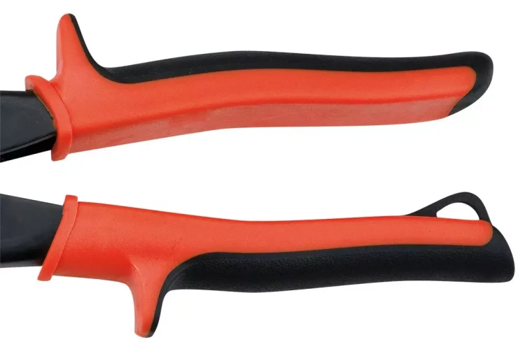 Nożyce do blachy 240mm, odgięte prawe