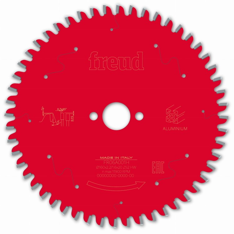 Tarcza pilarska FR06A001H 160X20-52