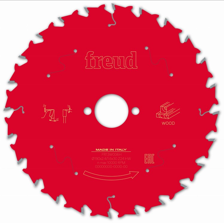 Tarcza pilarska FR13W006H 190X30-24