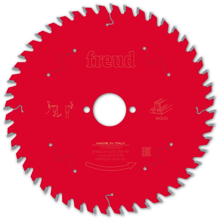 Tarcza pilarska FR13W008H 190X30-48