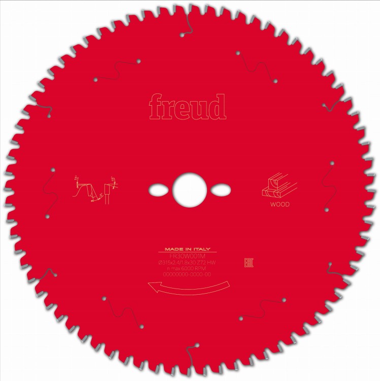 Tarcza pilarska FR30W001M 315X30-72