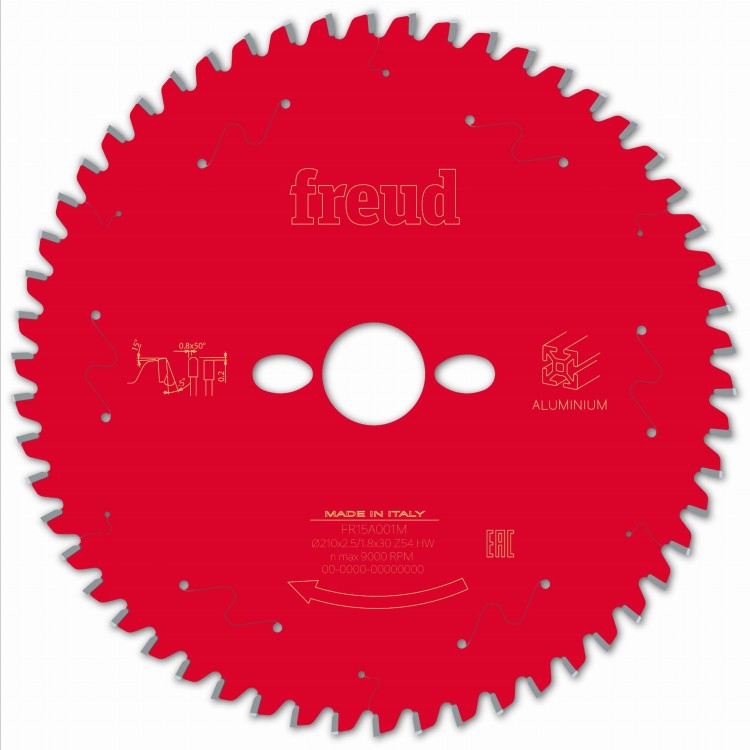 Piła tarczowa FR15A001M 210 x 30 x 2,5/1,8 x T54