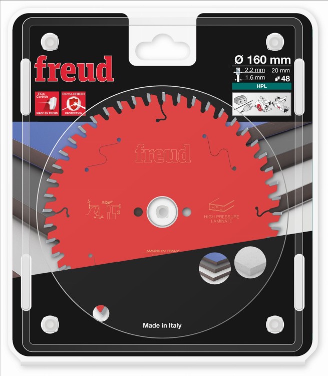Piła tarczowa do HPL FR06H001H 160 x 20 x 2,2/1,6 x T48