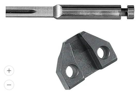 Zestaw stempel, matryca, blaszka BLK