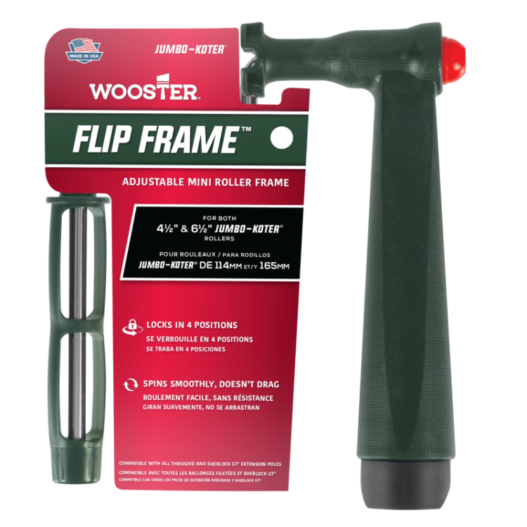 Uchwyt obrotowy Jumbo-Koter Flip do małych wałków