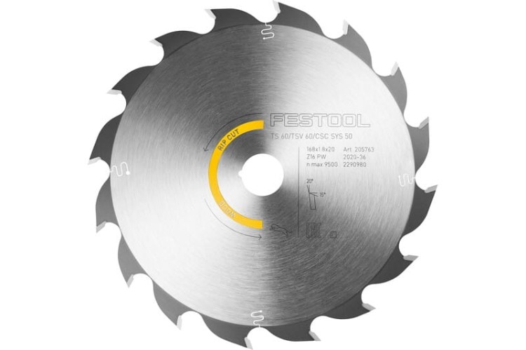 Tarcza pilarska HW 168x1,8x20 PW16