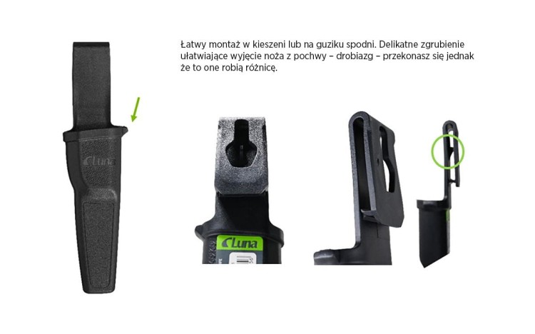 Nóż Luna Safety CS