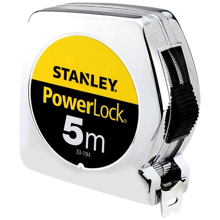 Miara stalowa POWERLOCK 5 m x 19 mm Stanley