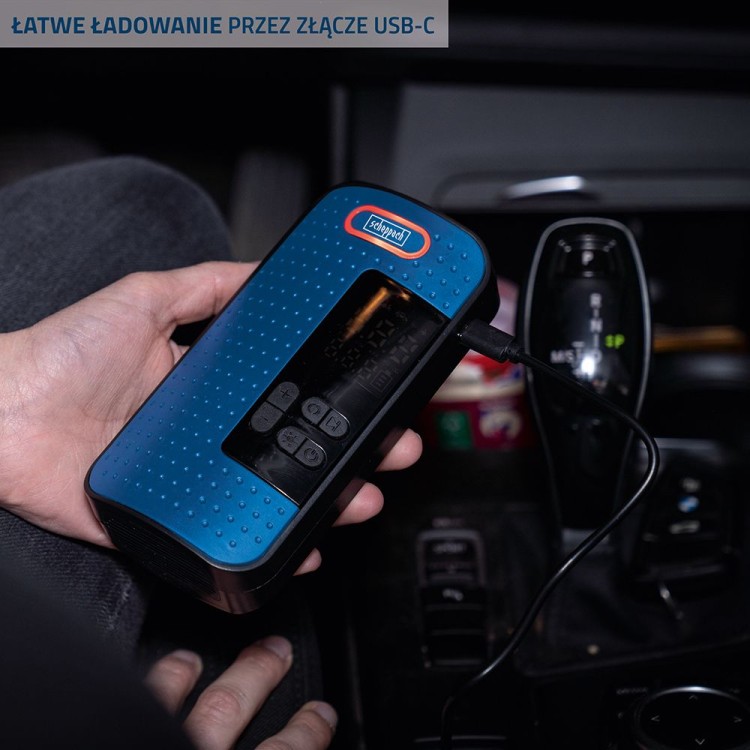 Kompaktowy kompresor akumulatorowy SCHEPPACH AC10/8V