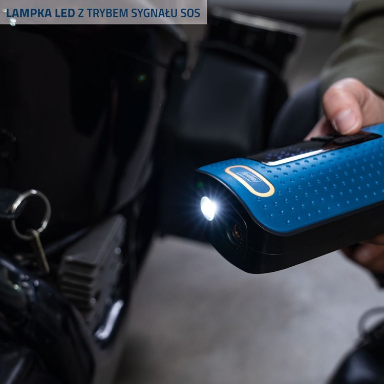 Kompaktowy kompresor akumulatorowy SCHEPPACH AC10/8V