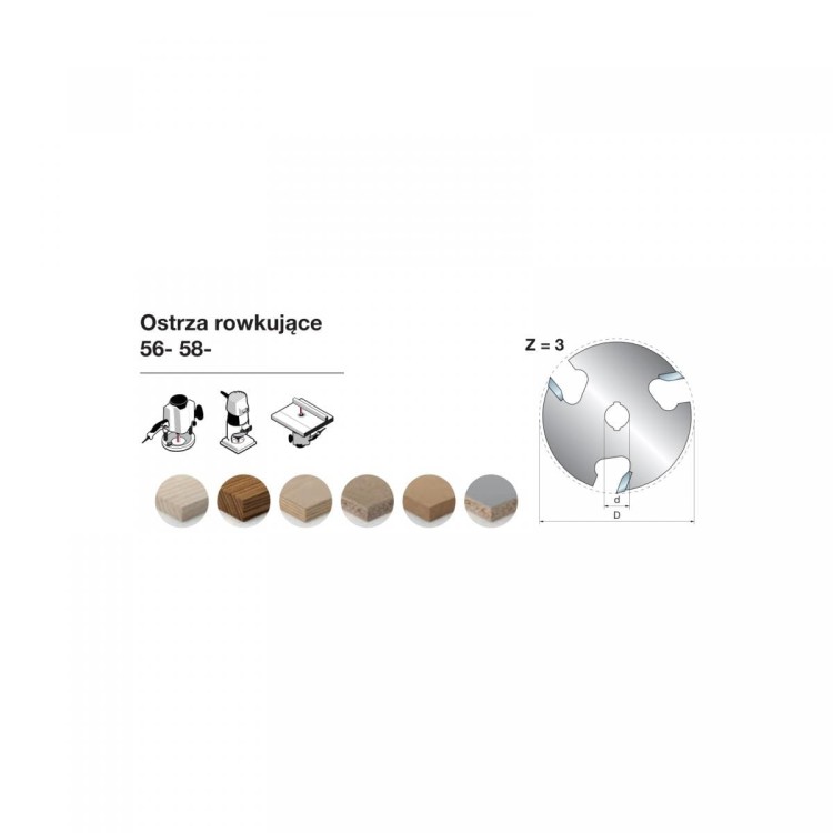 Frez 56-10608P 50,8X2,4X8,0-3