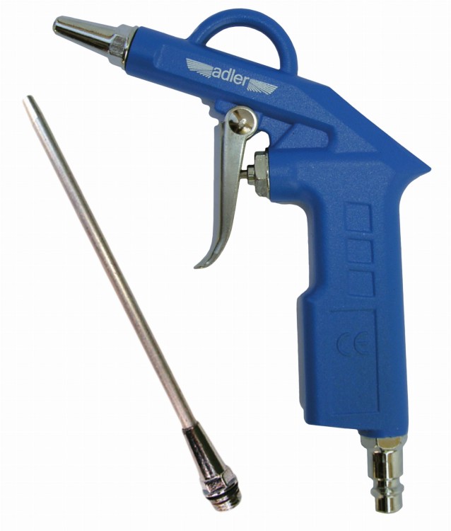 Pistolet do przedmuchu PROFI krótka + długa dysza 15cm