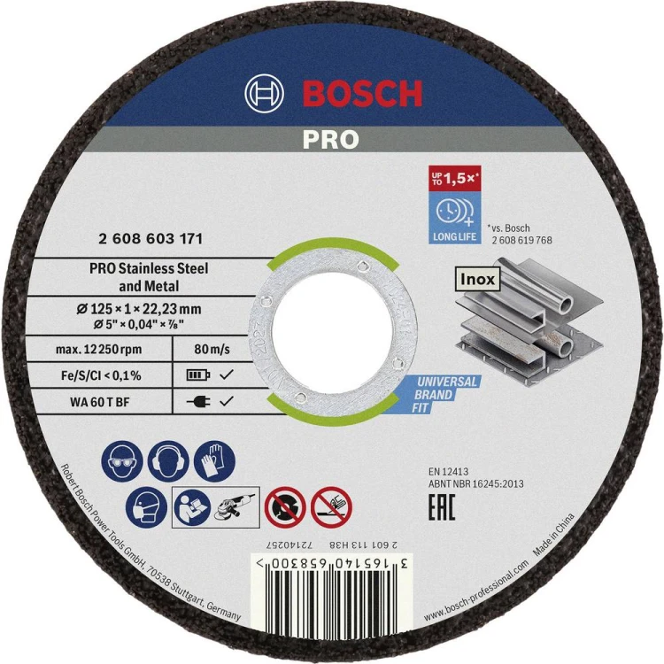 Tarcza tnąca prosta Standard for Inox – Rapido