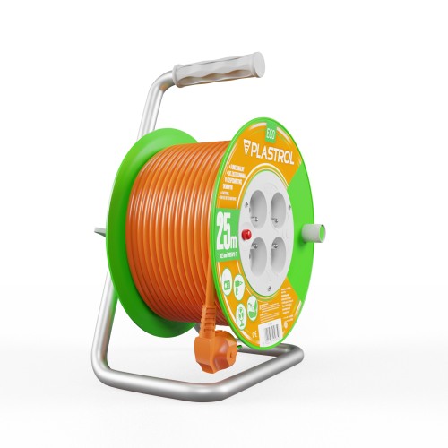 Przedłużacz bębnowy PB-ST/S/25m/3x1,5/H05VV-F