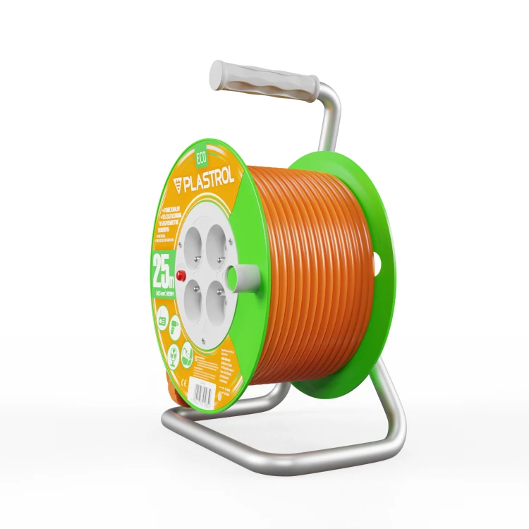 Przedłużacz bębnowy PB-ST/S/25m/3x1,5/H05VV-F