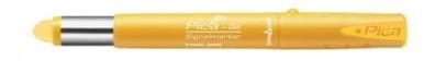 Pica Gel - znacznik żelowy, pastelowy, żólty, wkład 8mm, wodoodporny, do wszystkich materiałów
