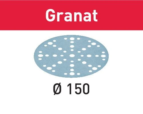 Krążki ścierne STF D150/48 P60 GR/50 Granat