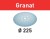 Krążki ścierne STF D225/128 P240 GR/25 Granat