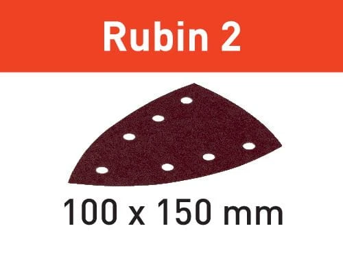 Arkusz ścierny STF DELTA/7 P120 RU2/10 Rubin 2