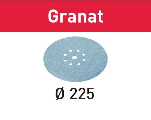 Krążki ścierne STF D225/8 P80 GR/25 Granat