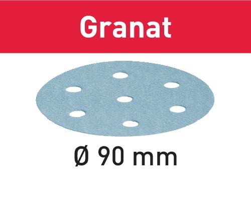 Krążki ścierne STF D90/6 P500 GR/100 Granat