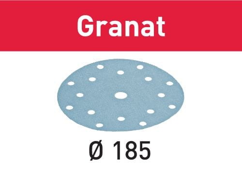 Krążki ścierne STF D185/16 P240 GR/100 Granat