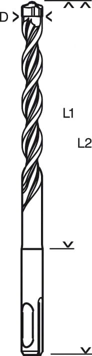 WIERTŁO PLUS-7  #8X50X115MM