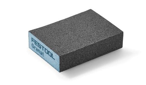 Gąbka szlifierska 69x98x26 220 GR/6 Granat