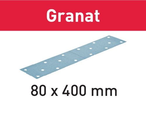 Arkusze ścierne STF 80x400 P120 GR/50 Granat