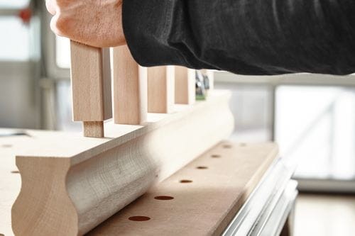 Pręty na łączniki DOMINO bukowe D 12x750/22 BU