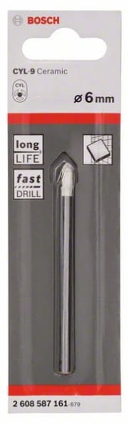 WIERTŁO EXPERT FOR CERAMIC 6 X 80 MM