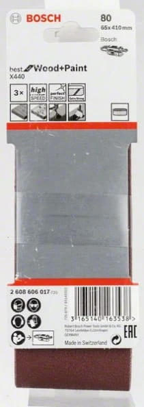 PAS BEZK. 65x410 BEST F/WOOD P80