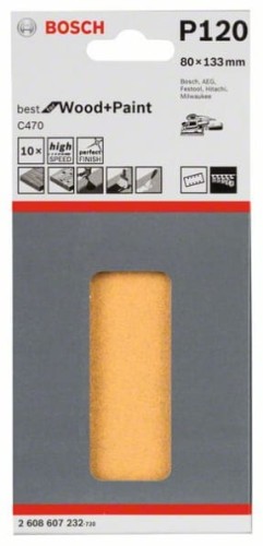PAP. ŚCIER. C470, 10PC 80 X 133 MM, 120