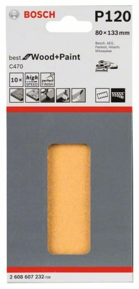 PAP. ŚCIER. C470, 10PC 80 X 133 MM, 120