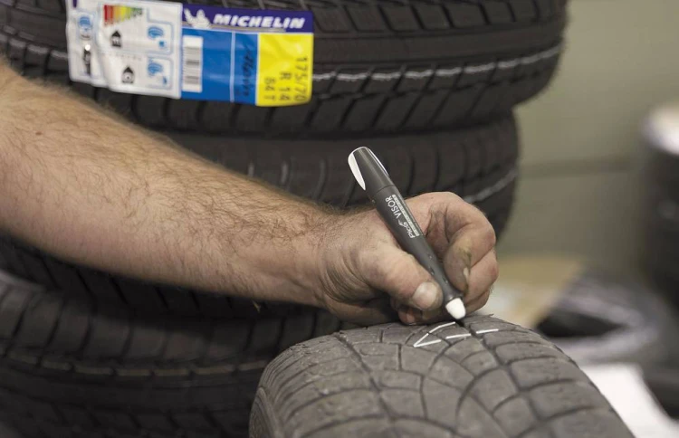 Pica Visor znacznik woskowy, przemysłowy, biały