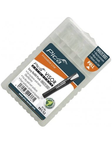 Wkłady do Pica Visor woskowy, przemysłowy, biały