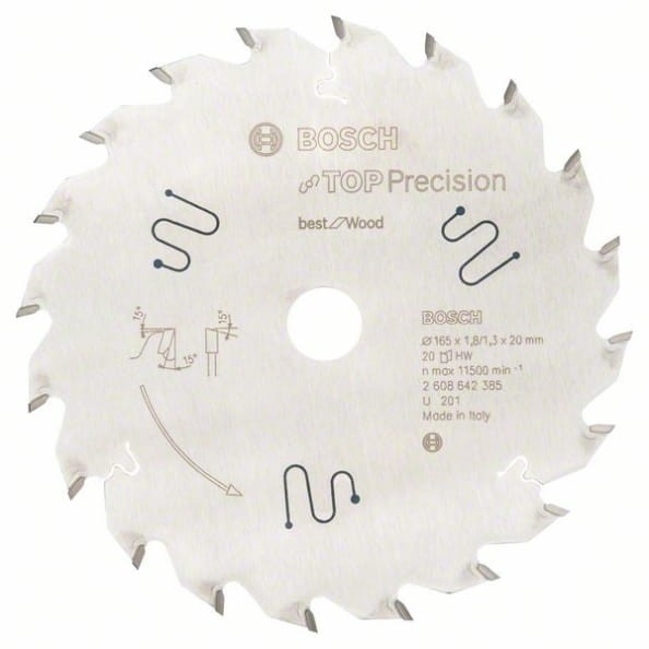 TARCZA PILARSKA BS WO H 165x20-20