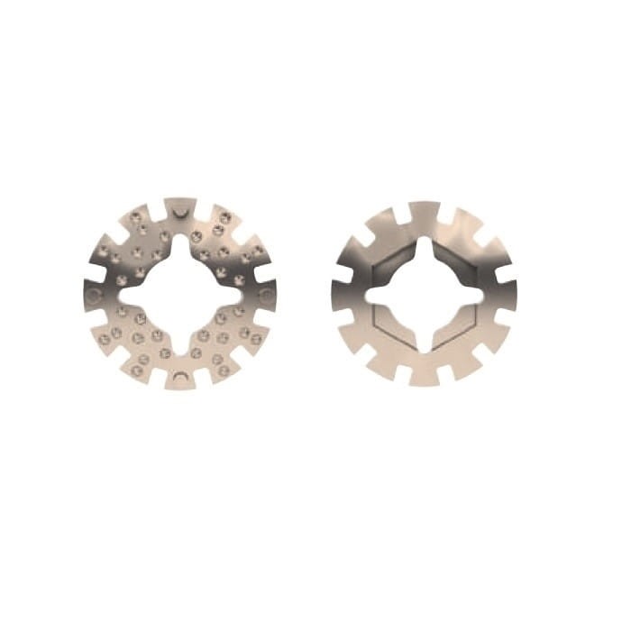 Zestaw 2 uniwersalnych adapterów do brzeszczotów oscylacyjnych