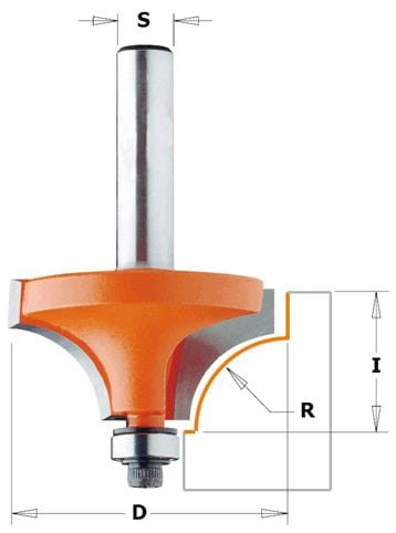 Frez HM R=1,6  D=15,9  I=12,7 S=6