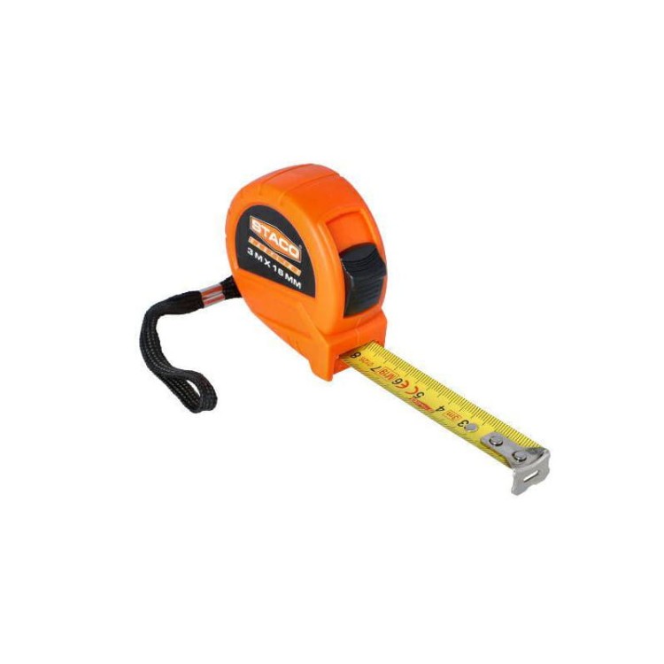 STACO Miara zwijana 3 m EASYLINE szer. taśmy 16 mm EASYLINE